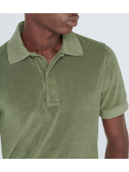 Poloshirt aus baumwoll Tom Ford grün