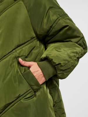 Зимно палто Pieces зелено