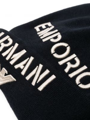 Mütze mit stickerei Emporio Armani