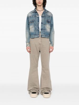 High waist bootcut jeans ausgestellt Rick Owens Drkshdw grau