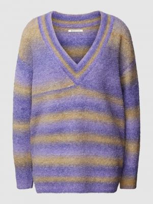 Dzianinowy sweter z dekoltem w serek z głębokim dekoltem Tom Tailor Denim