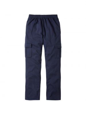 Хлопковые брюки карго Cotton Traders синие