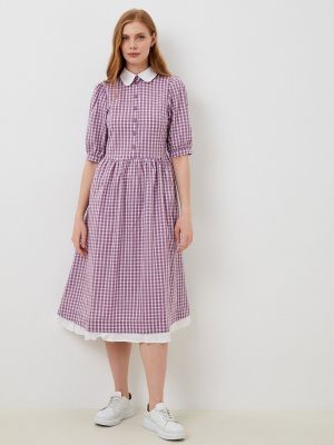 Платье-рубашка Tantino фиолетовое