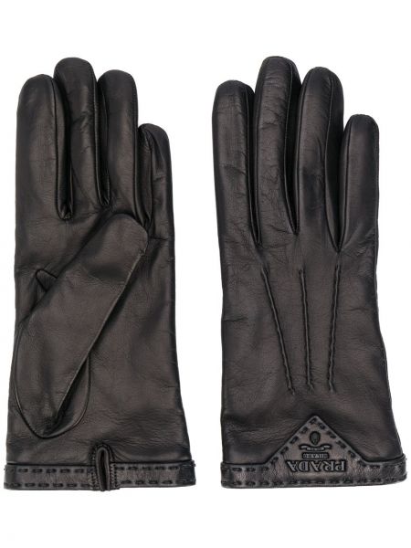 Γάντια Prada μαύρο