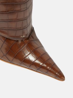 Guminiai batai Gia Borghini ruda