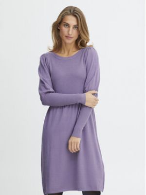 Priliehavé šaty Fransa fialová