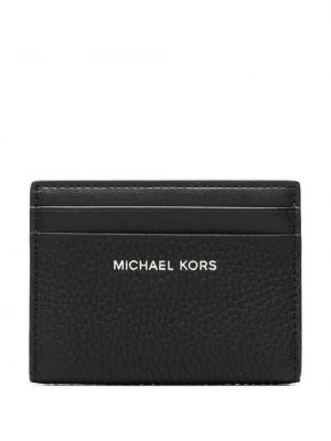 Kožená peněženka Michael Kors černá