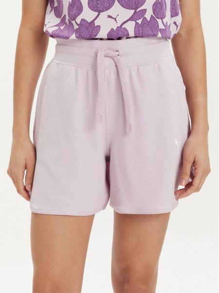 Shorts de sport Puma violet