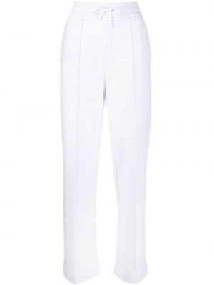 Spodnie bawełniane Emporio Armani białe