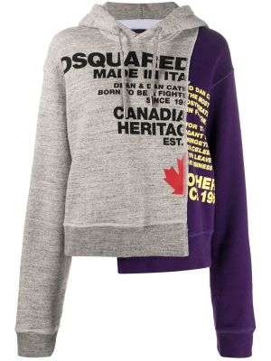 Sudadera con capucha Dsquared2 gris