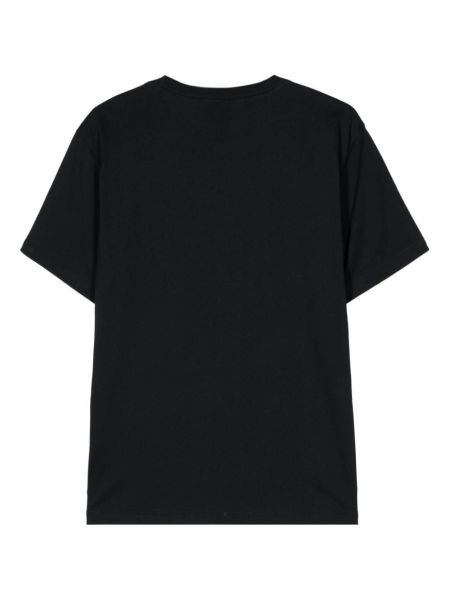 T-shirt en coton à imprimé à imprimé zèbre Ps Paul Smith noir