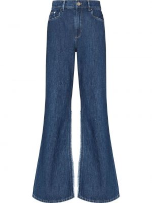 Flared jeans Wandler blå