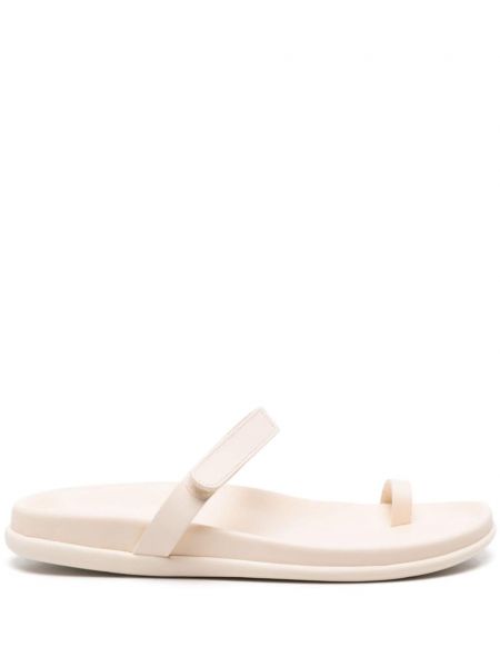 Tongs en cuir Ancient Greek Sandals blanc