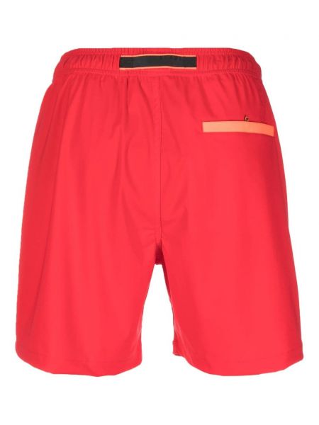 Mustriline lühikesed püksid Sease punane