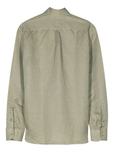 Lininė marškiniai Tom Ford žalia