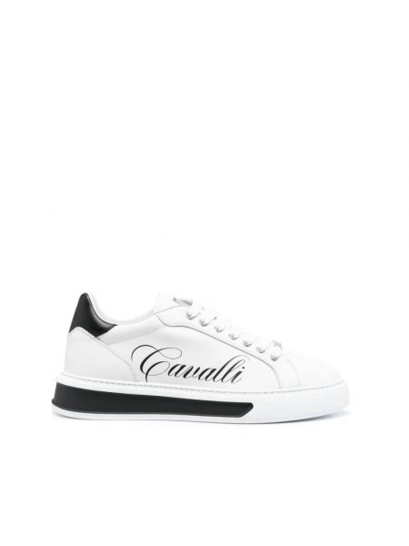 Białe sneakersy Roberto Cavalli