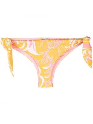 Bikini con estampado Emilio Pucci amarillo