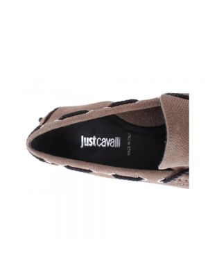Loafers Just Cavalli beżowe