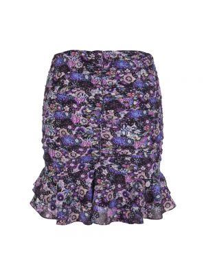 Mini falda Isabel Marant violeta
