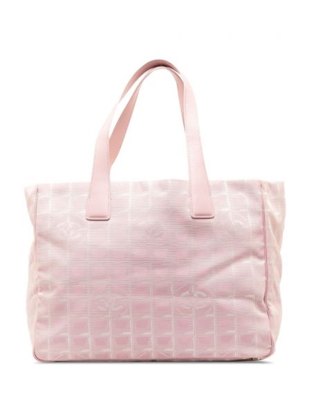 Shopper torbica Chanel Pre-owned ružičasta