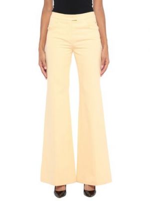 Pantalones de algodón Françoise amarillo