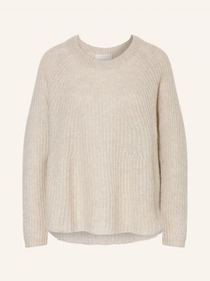 Sweter z kaszmiru Hemisphere beżowy