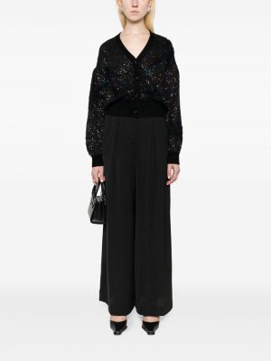 Pantalon large Dvf Diane Von Furstenberg noir