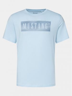 T-shirt Mustang blau