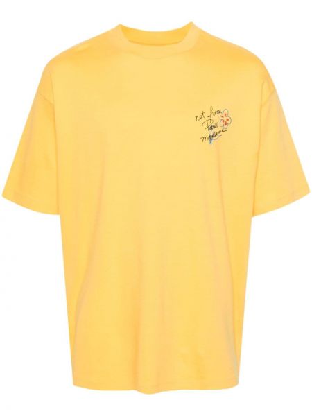 T-shirt Drôle De Monsieur giallo