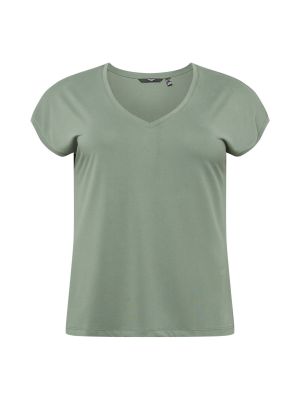 T-shirt Vero Moda Curve verde