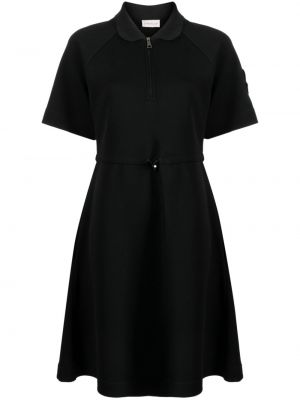 Pamut midi ruha Moncler fekete