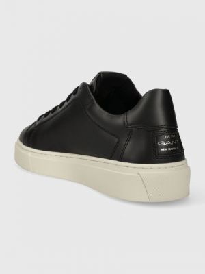 Bőr sneakers Gant fekete