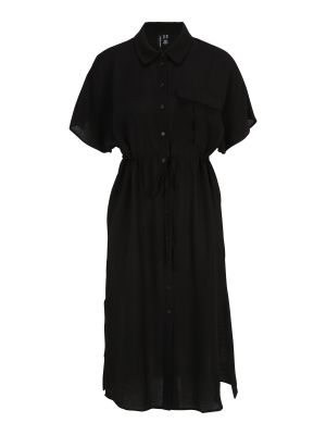 Košeľové šaty Vero Moda Petite čierna
