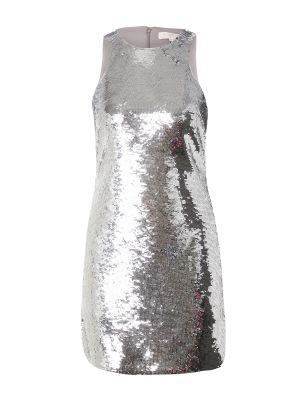 Suknele kokteiline Michael Michael Kors sidabrinė