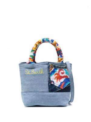 MC2 Saint Barth Handbag With Wave Print - Giancarlo Abbigliamento