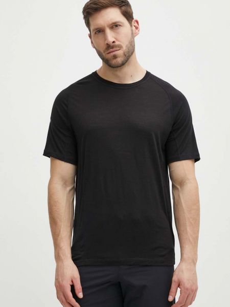Koszulka sportowa Smartwool czarna