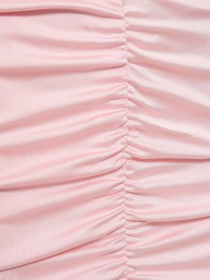 Jersey midi ruha The Andamane rózsaszín