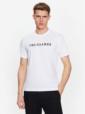 Marškinėliai Trussardi balta