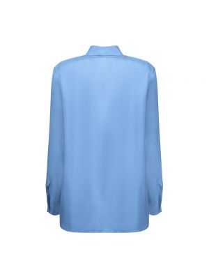 Camicia pieghettata Tom Ford blu