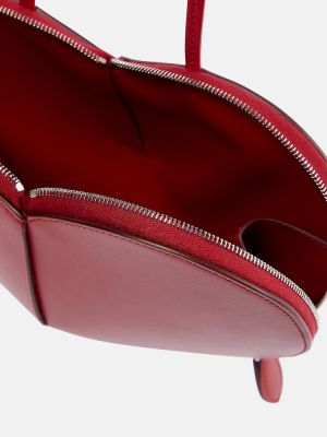 Kožená kabelka Alaã¯a červená