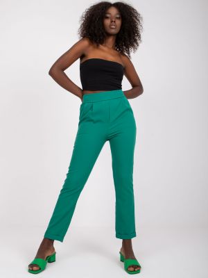 Kalhoty Fashionhunters zelené