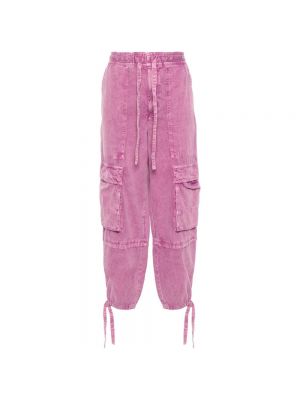 Hose aus baumwoll Isabel Marant Etoile pink