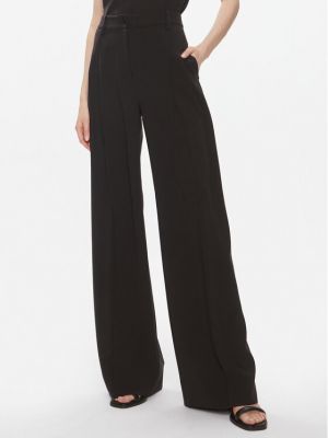Pantaloni cu croială lejeră Calvin Klein negru