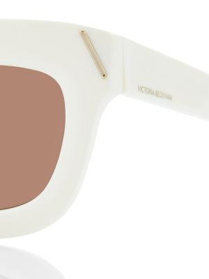 Okulary przeciwsłoneczne Victoria Beckham białe