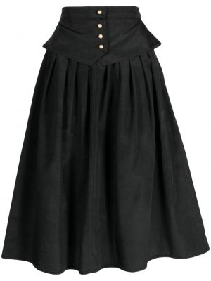 Midi sukně Batsheva černé