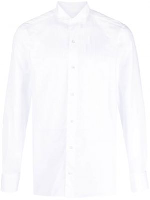 Bavlnená košeľa Zegna biela