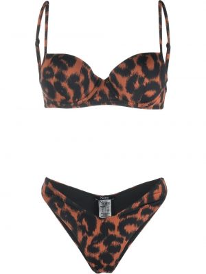 Bikini leopardato Noire Swimwear