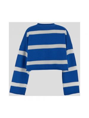 Sweter wełniany z kaszmiru w paski Jw Anderson
