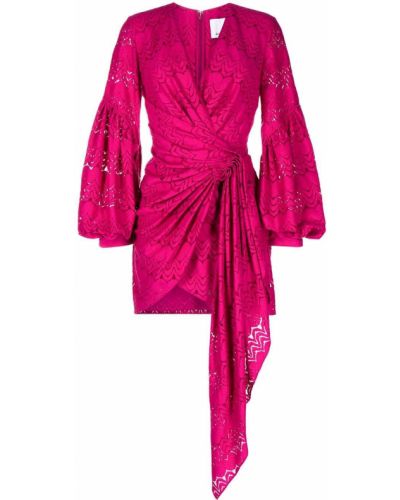 Drapert dress Acler rosa