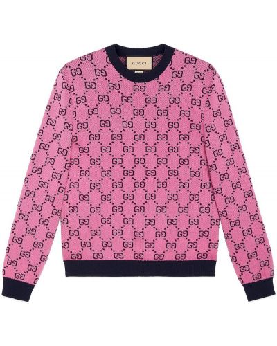 Jersey de tela jersey Gucci rosa